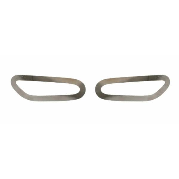2005-2012 BMW 3 Series E90 Sedan Side Indicator Signal Trim Cover Stainless Steel 2Pcs
