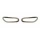 2005-2012 BMW 3 Series E90 Sedan Side Indicator Signal Trim Cover Stainless Steel 2Pcs