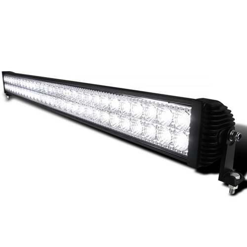Universal Off Road 6000K Flood/Spot Beam 180W 60-LED Fog Light Lamp Bar Alu