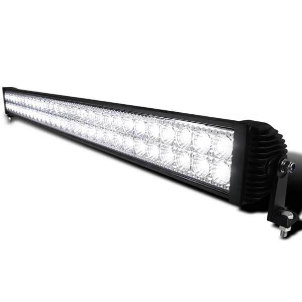 Universal Off Road 6000K Flood/Spot Beam 180W 60-LED Fog Light Lamp Bar Alu