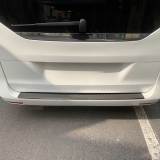 2016-2024 Mercedes Metris Rear Bumper Guard Stainless Steel Dark