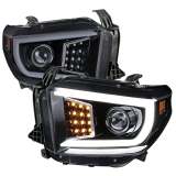 2014-2021 Toyota Tundra LED CBar Projector Headlights LED Signal Lights Smoke