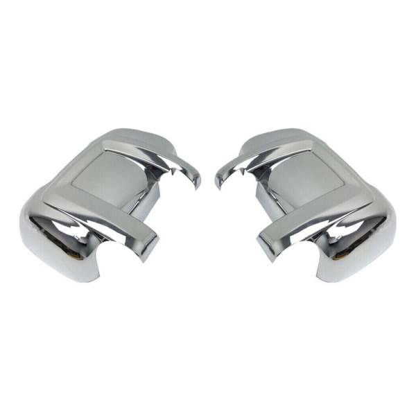 2014-2025 RAM ProMaster Side Mirror Cover Caps Chrome Silver 2 Pcs