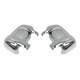 2014-2025 RAM ProMaster Side Mirror Cover Caps Chrome Silver 2 Pcs