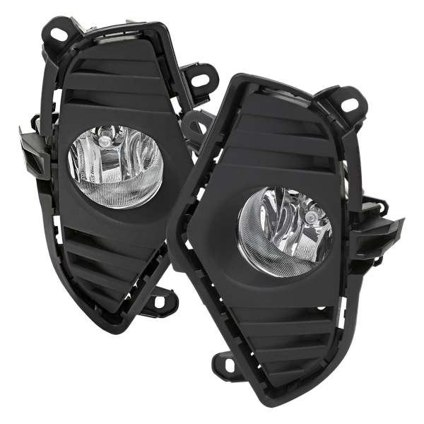 2019-2022 Toyota RAV4 H16 Fog Lights Kit Chrome Housing/Clear Lens