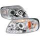 1997-2004 Ford F-20150 / 97-2002 Expedition Dual Halo Projector Headlights Chrome