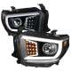 2014-2021 Toyota Tundra LED CBar Projector Headlights LED Signal Lights Black