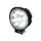 Universal Off Road 6000K Flood Beam 27W 9-LED Round Fog Light 4Pcs Black Alu