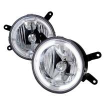2005-2009 Ford Mustang GT Deluxe/Premium H10 Halo Ring Fog Lights Chrome/Clear