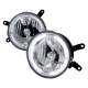2005-2009 Ford Mustang GT Deluxe/Premium H10 Halo Ring Fog Lights Chrome/Clear