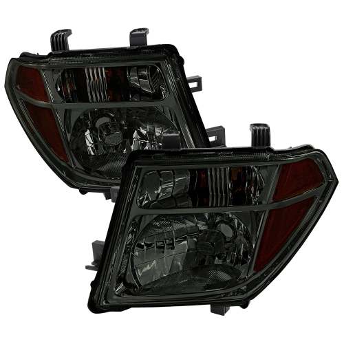 2005-2008 Nissan Frontier/2005-2006 Pathfinder Factory Headlights Chrome/Smoke