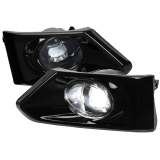 2019-2021 Nissan Altima 12v/6w LED Fog Lights Kit Chrome Housing/Clear Lens
