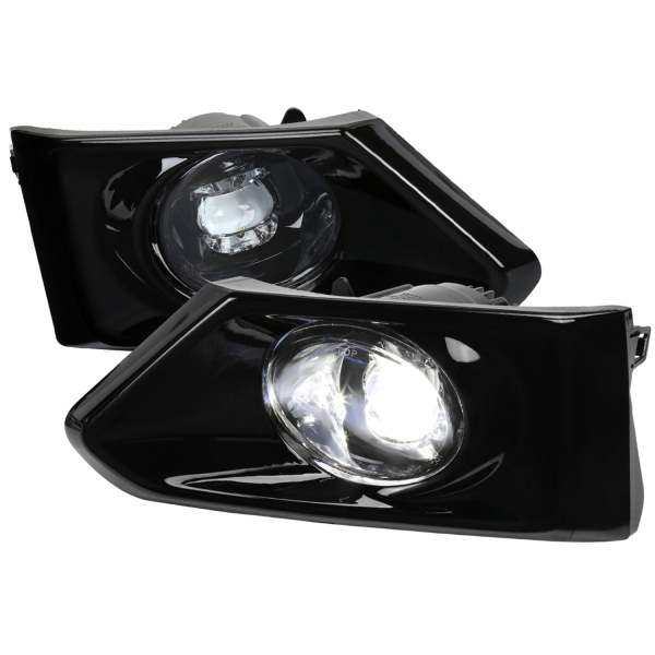 2019-2021 Nissan Altima 12v/6w LED Fog Lights Kit Chrome Housing/Clear Lens