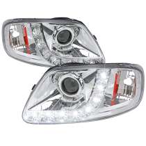1997-2004 Ford F-20150 / 1997-2002 Expedition Projector Headlights SMD LED Chrome