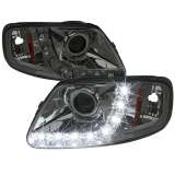 1997-2004 Ford F-20150 / 1997-2002 Expedition Projector Headlights SMD LED Smoke