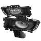 2007-2009 Mazda 3 Sedan H11 Fog Lights Kit Chrome Housing/Clear Lens