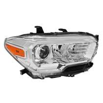 2016-2023 Toyota Tacoma Chrome Clear Projector Headlight Passenger Side Only