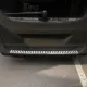 2016-2024 Mercedes Metris Rear Bumper Guard Stainless Steel Glossy with Plastic