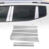 2007-2013 Mercedes S Class W221 Window B Pillar Posts Door Trim Stainless Steel 6x
