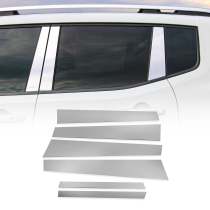 2007-2013 Mercedes S Class W221 Window B Pillar Posts Door Trim Stainless Steel 6x