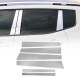 2007-2013 Mercedes S Class W221 Window B Pillar Posts Door Trim Stainless Steel 6x