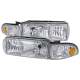 1991-1996 Chevy Caprice / Impala Factory Headlights Corner Signal Chrome