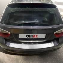 2009-2011 BMW 3 Series E90 E91 325i 323i Sedan Touring Rear Bumper Guard Stainless Steel Brushed