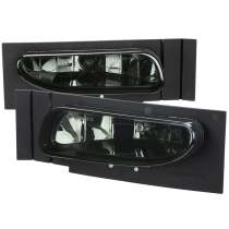 1994-1998 Ford Mustang V6 899 Fog Lights Kit Chrome Housing/Smoke Lens
