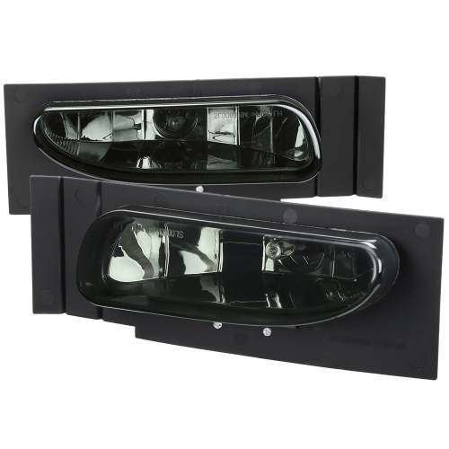 1994-1998 Ford Mustang V6 899 Fog Lights Kit Chrome Housing/Smoke Lens