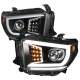 2014-2021 Toyota Tundra LED CBar Projector Headlights LED Signal Lights Black