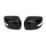 2015-2024 Jeep Renegade Side Mirror Cover Caps Carbon Fiber Black 2 Pcs
