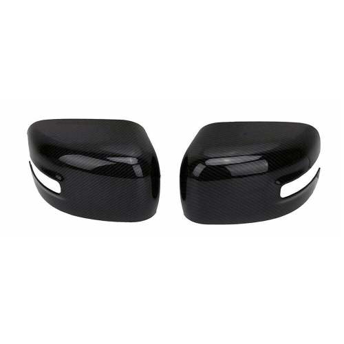 2015-2024 Jeep Renegade Side Mirror Cover Caps Carbon Fiber Black 2 Pcs