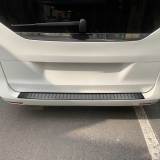 2016-2024 Mercedes Metris Rear Bumper Guard Stainless Steel Dark Brushed