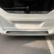 2016-2024 Mercedes Metris Rear Bumper Guard Stainless Steel Dark Brushed