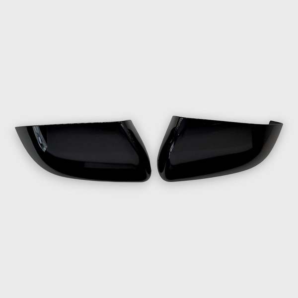 2020-2024 Ford Explorer Mirror Cover Caps Gloss Black 2Pcs ABS Plastic
