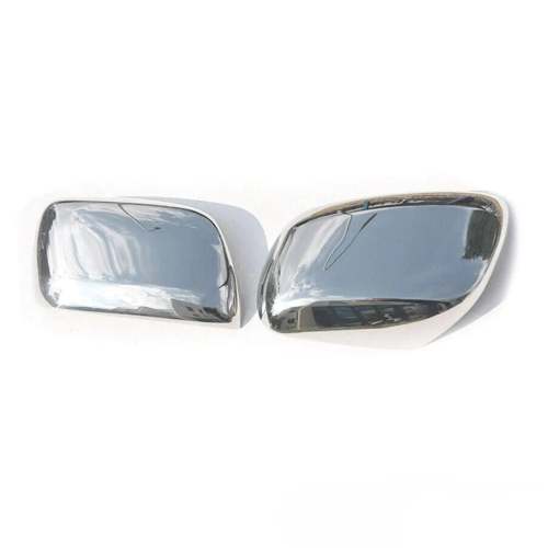 2008-2015 Lexus LX 570 Side Mirror Cover Caps Stainless Steel Silver 2 Pcs
