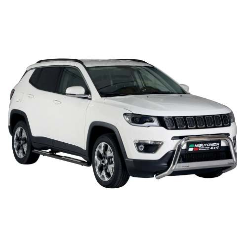 2017-2025 Jeep Compass Running Boards Side Steps Black Local Pickup