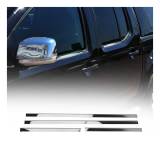 2005-2021 Nissan Frontier Window Molding Trim Streamer Stainless Steel Silver 4 Pcs
