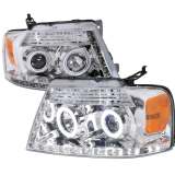 2004-2008 Ford F-20150/ 2006-2008 Lincoln Mark LT Dual Halo Headlights LED Light