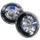 Universal 7 Round H4 Projector Headlights Matte Black Housing/Clear Lens