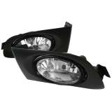 2001-2003 Honda Civic Coupe/Sedan 12V/55W H11 Fog Lights Chrome/Clear Lens