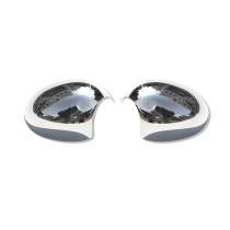 2017-2024 Mini Cooper Countryman F60 Side Mirror Cover Caps Stainless Steel Silver 2Pcs