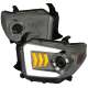 2014-2021 Toyota Tundra LED CBar Projector Headlights Arrow Signals Smoke