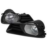 2007-2009 Toyota Camry H11 Fog Lights Kit Chrome Housing/Clear Lens