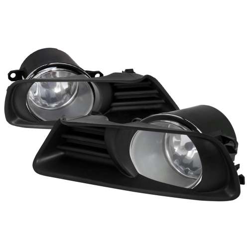 2007-2009 Toyota Camry H11 Fog Lights Kit Chrome Housing/Clear Lens
