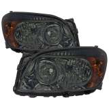 2006-2008 Toyota RAV4 Factory Style Headlights Chrome Housing/Smoke Lens