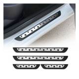 2013-2022 Chevrolet Trax Door Sill Scuff Plate Scratch Protector Stainless Steel Silver 4 Pcs