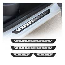 2013-2022 Chevrolet Trax Door Sill Scuff Plate Scratch Protector Stainless Steel Silver 4 Pcs