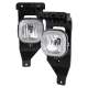2005-2007 Ford F-250/F-350/Excursion H10 Fog Lights Chrome/Clear Lens