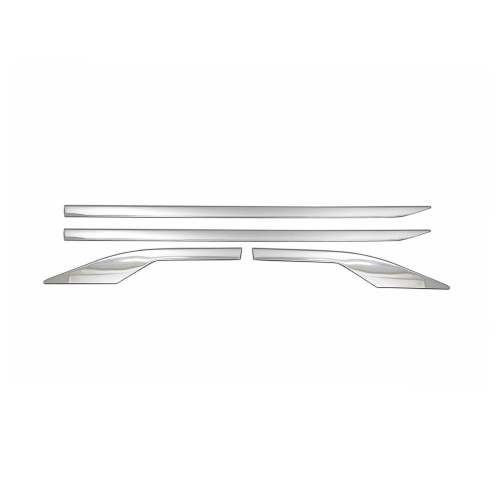 2018-2022 Toyota C-HR Side Door Molding Trim Skirt Garnish Stainless Steel Silver 4Pcs